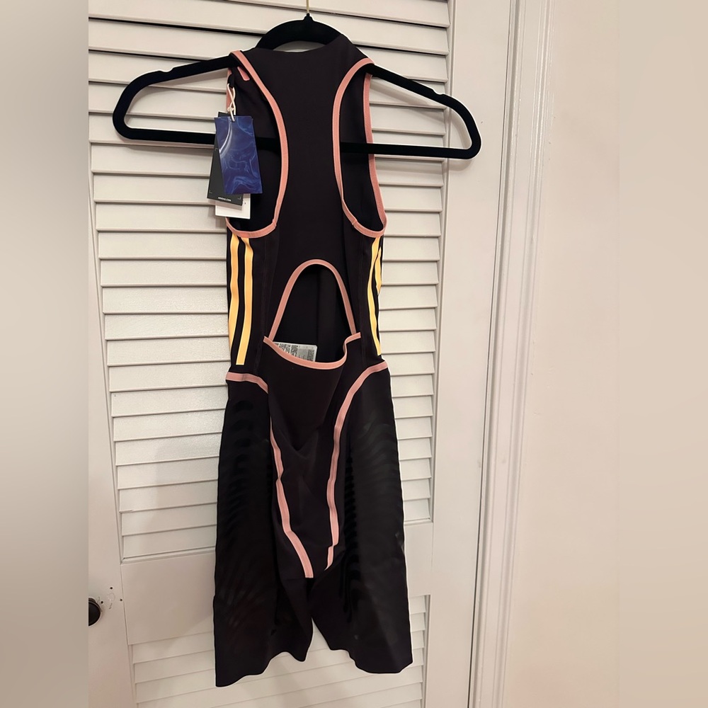 NWT Adidas Track and Field Suit, Adizero, Rheon Engineered, Size XS, Black